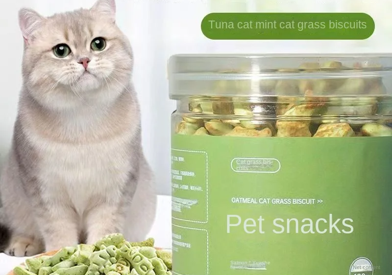 Cat mint cookies