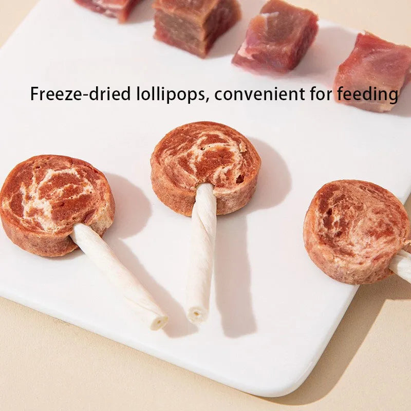 Freeze-Dried Lollipops Dog Snacks