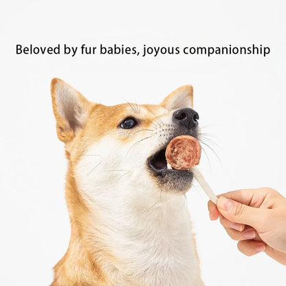 Snacks pour chiens aux sucettes lyophilisées