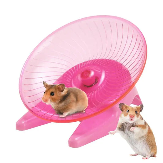 Hamster Running Exercising Wheel