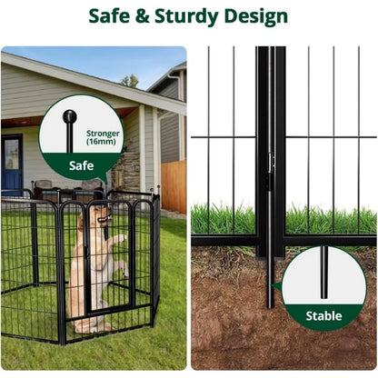 Dog Fence Playpen 40“