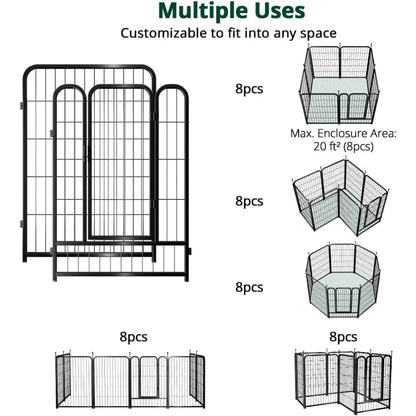 Dog Fence Playpen 40“