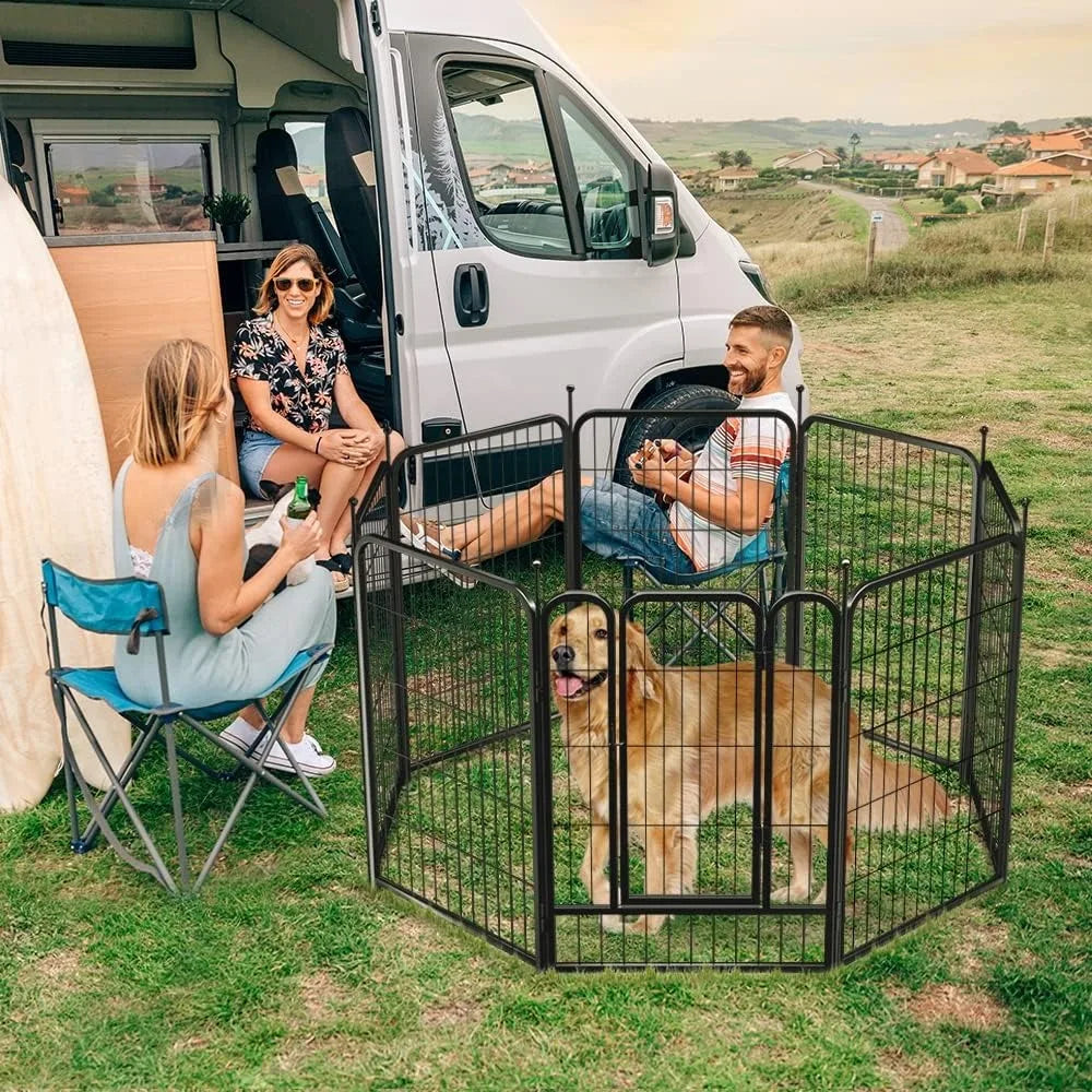 Parc pour chien avec clôture 40"