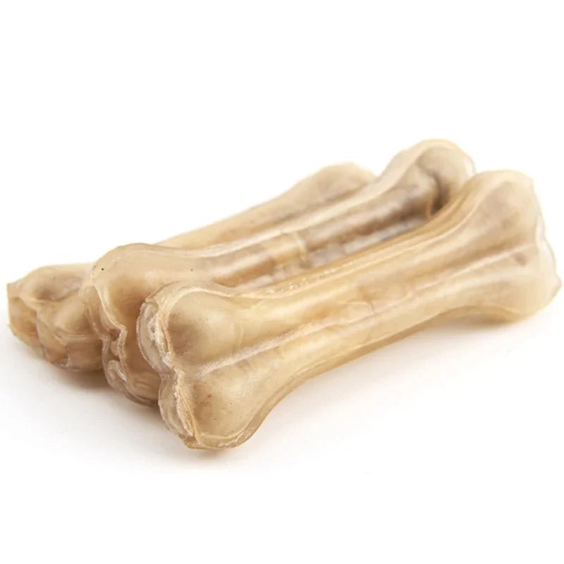 Durable Dog Chew Toys Cowhide Bones