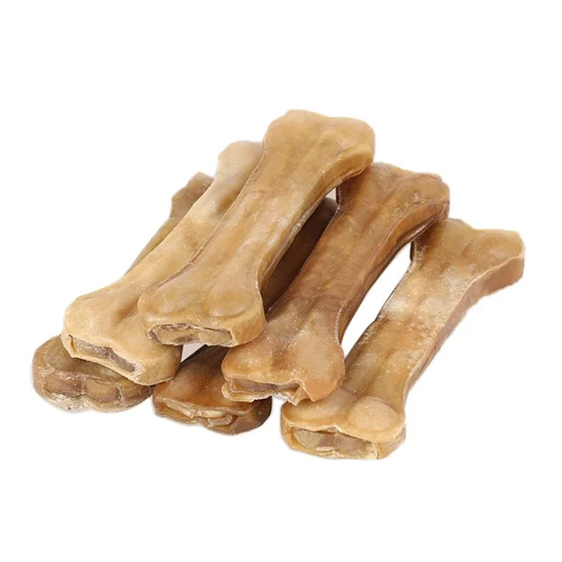 Durable Dog Chew Toys Cowhide Bones