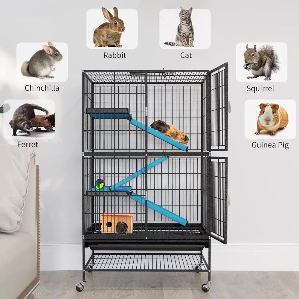 Non-Slip Small Animal Cage